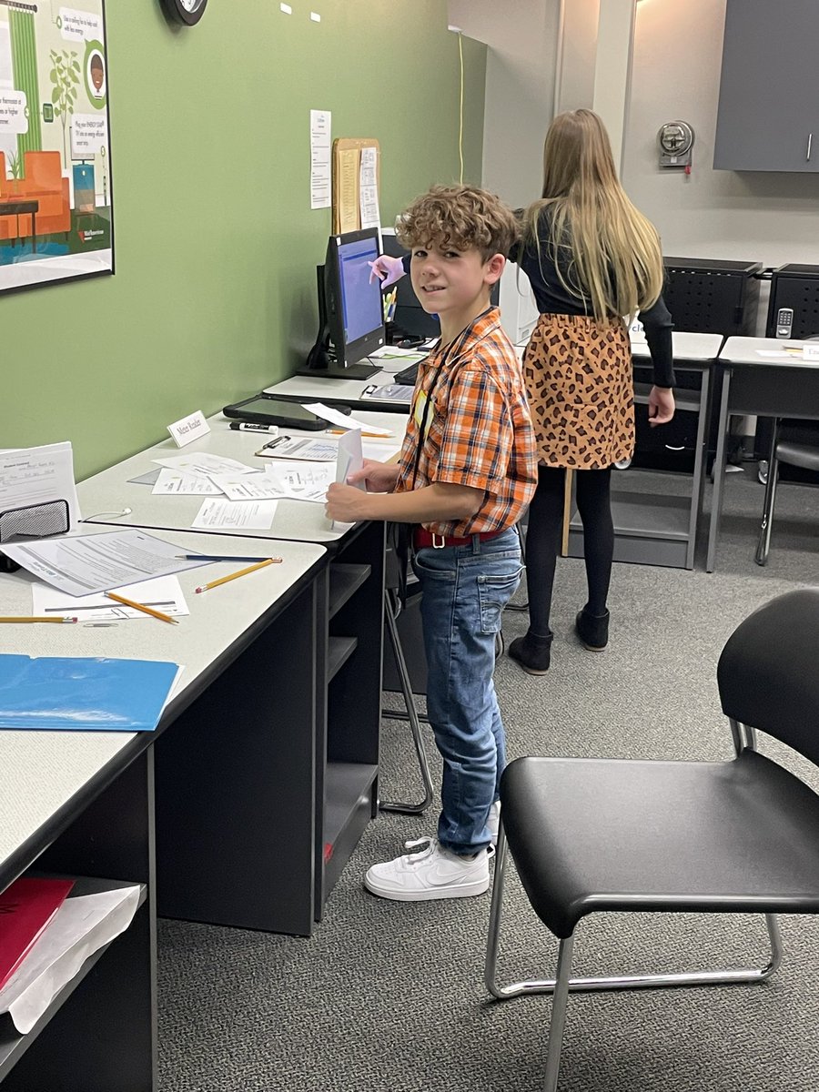 Cason learned how to check meters