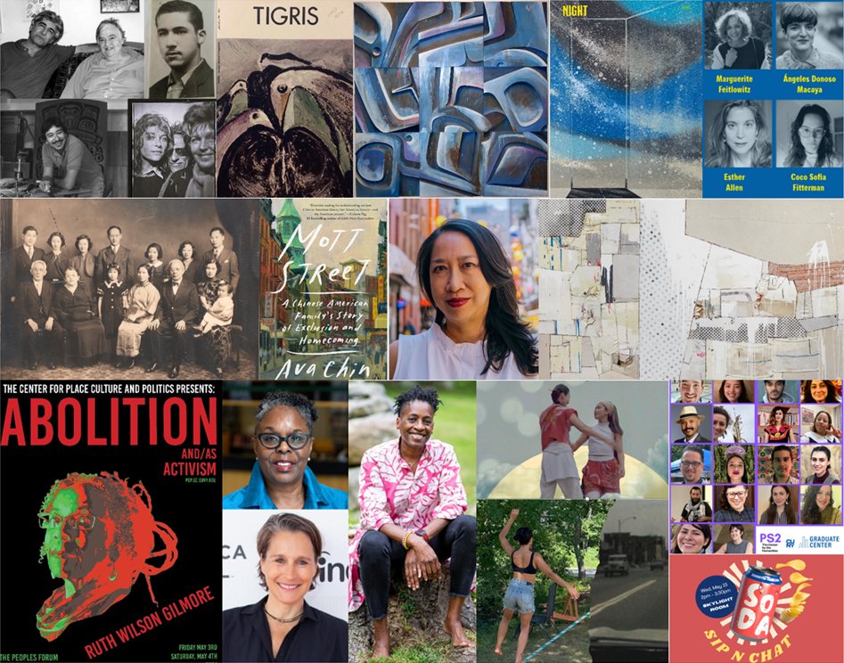 Join us for upcoming events & opportunities to participate, including @CUNYPoetics Series 9 archival books launch, screenings, readings, conversations, conferences, paid fellowships, calls for papers & work, & new initiatives, programs, projects & more!: mailchi.mp/gc/new-events-…