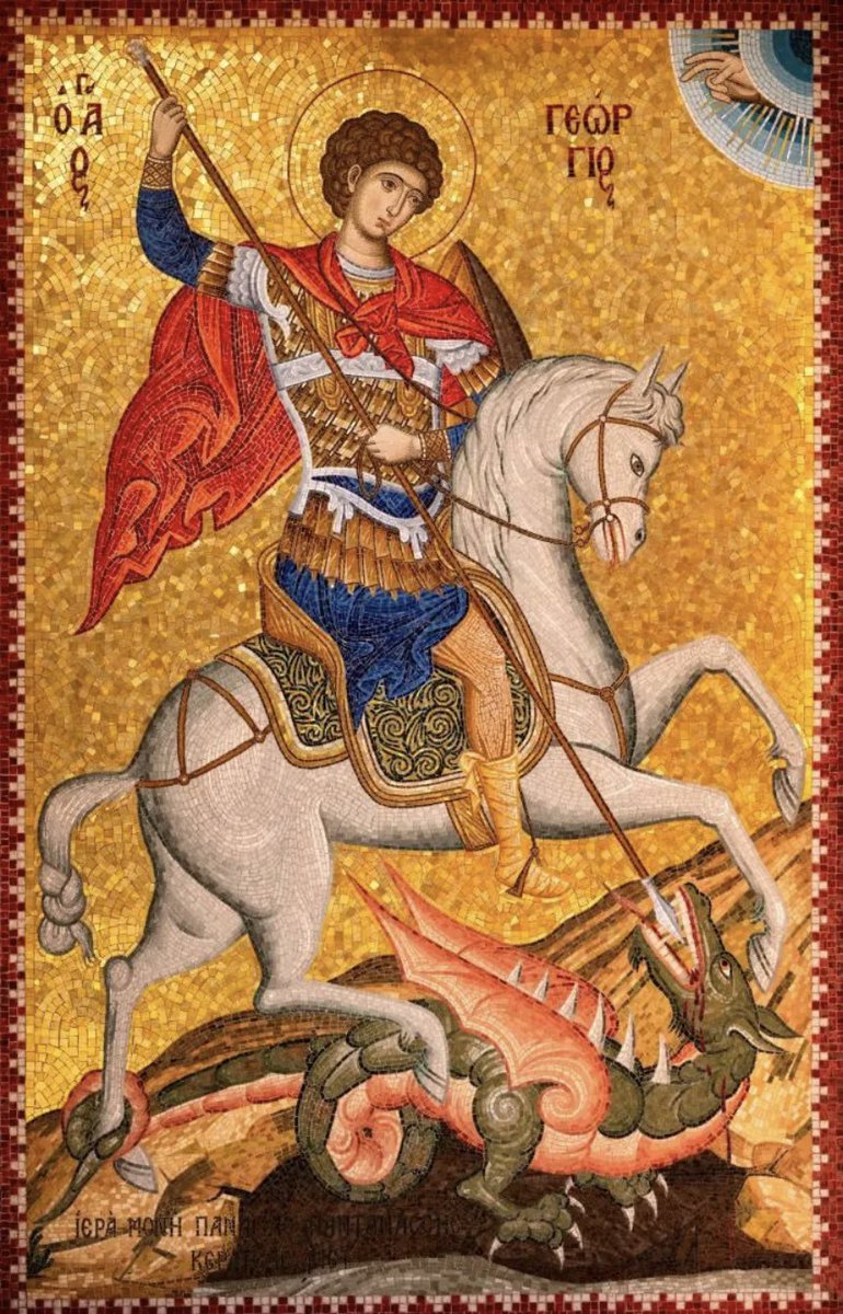 Happy St George’s Day to our school community! 🏴󠁧󠁢󠁥󠁮󠁧󠁿 ‘Faithful servant of God and invincible martyr, St. George; favored by God with the gift of faith, and inflamed with an ardent love of Christ, thou didst fight valiantly against the dragon of pride, falsehood, and deceit’