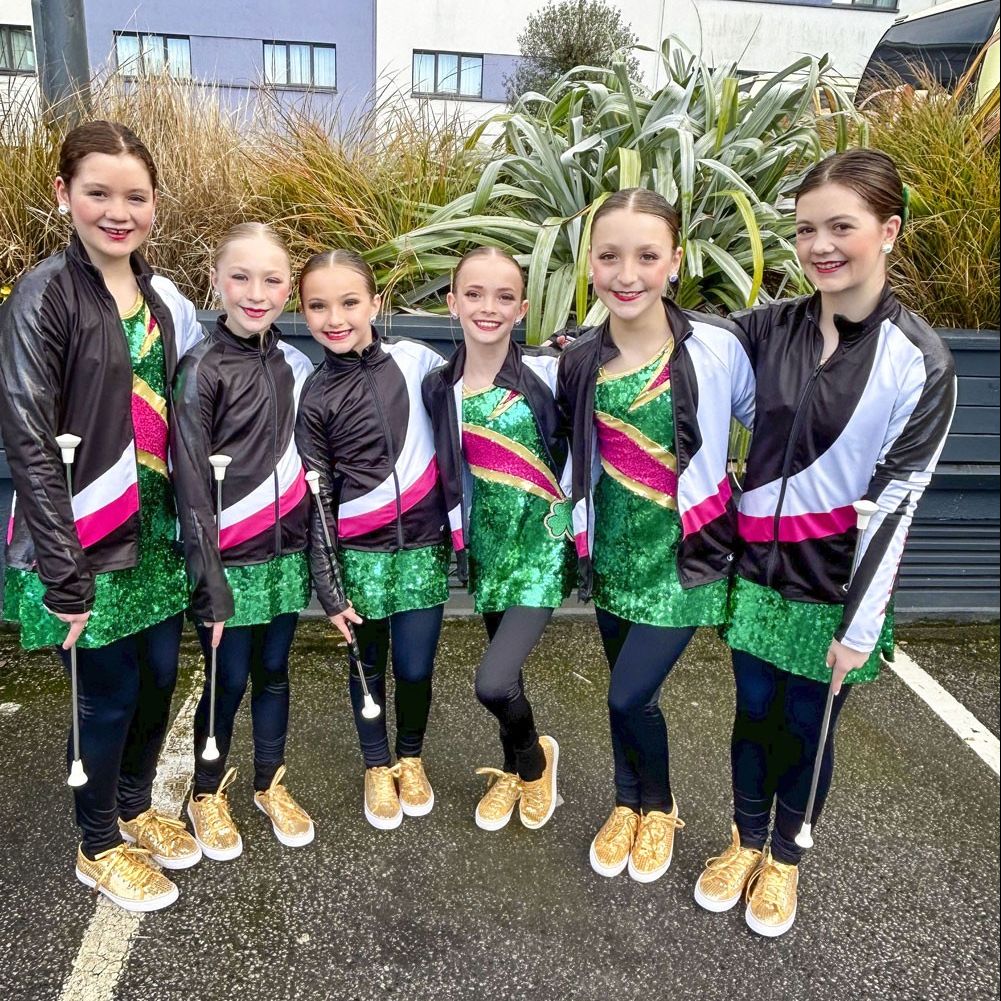 castlepinesconn's tweet photo. Six baton twirlers from Castle Rock and Castle Pines had the once-in-a-lifetime opportunity to perform in the St. Patrick’s Day Parade in Dublin, Ireland, last month! 🍀
Story here: https://t.co/ujAHNWK6Na
#CastlePinesConnection #ALittleGoodNews https://t.co/xajEEyb39n