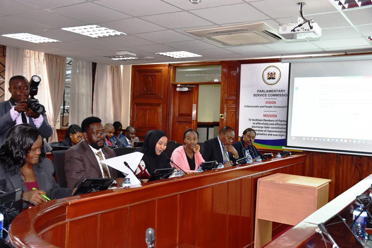 The @CRAKenya led by Vice Chair Koitamet Olekina today met the Senate Standing Committee on Finance & Budget over the Division of Revenue Bill. Accompanied by Comms. @Hon_FatumaGedi, Jonas Kuko, Dr. Isabel Waiyaki & Directors Angela Kariuki & Lineth Oyugi. 
#Revenuesharing #DORB