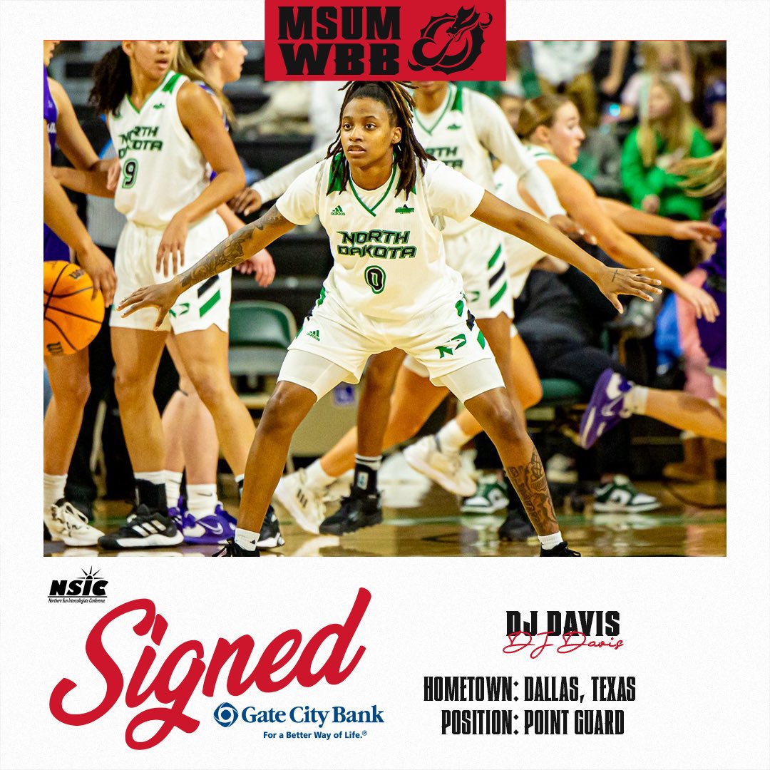 Officially now part of the Dragon Fam DJ Davis ❤️‍🔥🐉

#msumwbb #rolldrags
