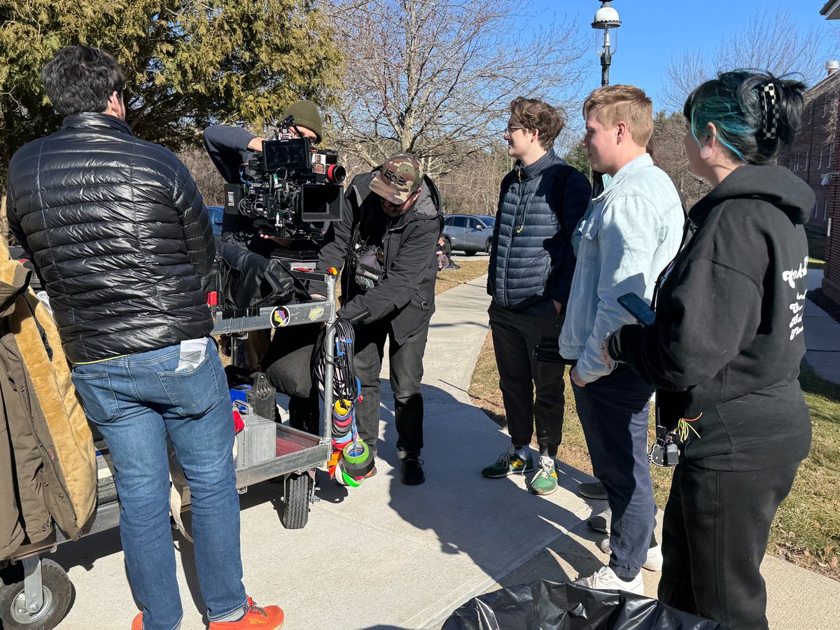 MCCcomartdesign's tweet image. 🎥 Exciting day for MCC COM students who visited the "Sorry Baby" set at Bedford Campus! A huge thank you to director @evavictor, DP Mia Cioffi Henry, and the crew for sharing their experiences and inspiring our students.

#mccComArtDesign #mccpath @middlesex_cc #BehindTheScenes