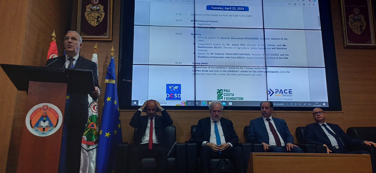 First day of our workshop in Tunis 🇹🇳 for the prevention & fight against forest and natural area fires: 🎙️UfM Deputy-SG John Paul Grech stressed the importance of building upon & strengthening existing mechanisms of cross-border cooperation to tackle the multiple impacts of…