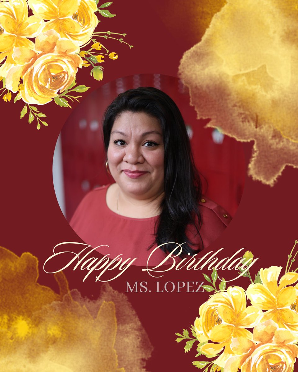 Please join us in wishing a very #HappyBirthday to our amazing 1st grade DL teacher - Ms. Lopez! We are truly grateful for her positive reflection and balanced dedication to our young @ibpyp Mustangs at @MemorialElm. Happy birthday, Ms. Lopez! #HISDMemorialPTO #BlessedWithTheBest