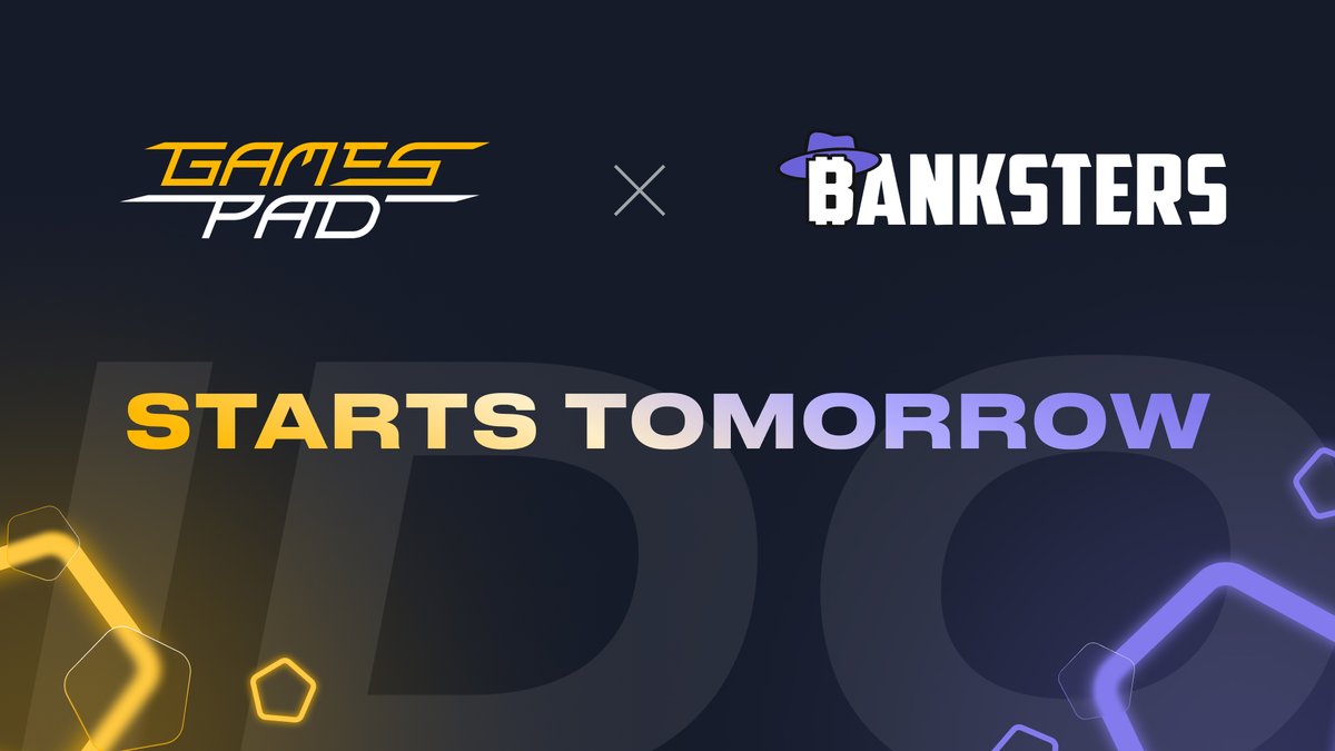 🚀 We are ready for @BankstersNFT #IDO TOMORROW! ❕ Please note that Crypto Ninjas can invest NOW before the deal opens for all tier holders. ➡️ Join the deal here: shorturl.at/tGQY9 💰 Allocation: $75,000 💲Token Price: $0.04 💎 Ticker: $BARS 📅 IDO Date: April 24,