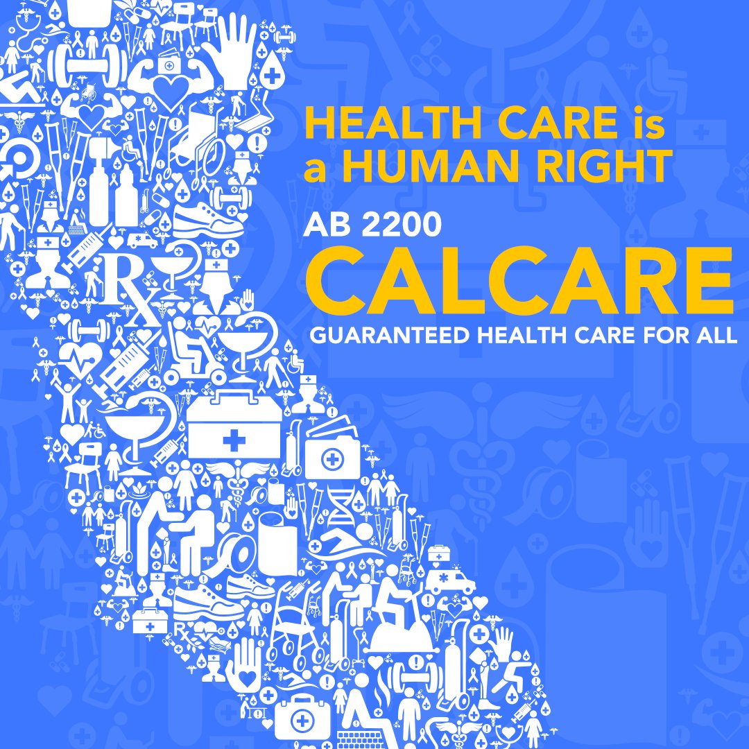 I am proud to co-author AB 2200 authored by Assemblymember Kalra, creating CalCare, guaranteeing healthcare for all across California. Health care is a human right and I stand with @Ash_Kalra as he presents this bill to the Assembly Health Committee today #Caleg #CalCare