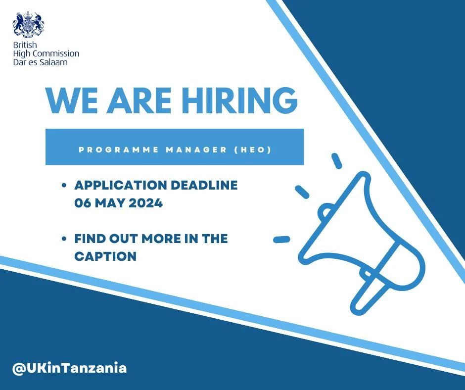 The vacancy of a Programme Manager is now live! For more information visit: fco.tal.net/vx/appcentre-e… or click the link on our bio. Deadline for application: 6th May 2024 📅