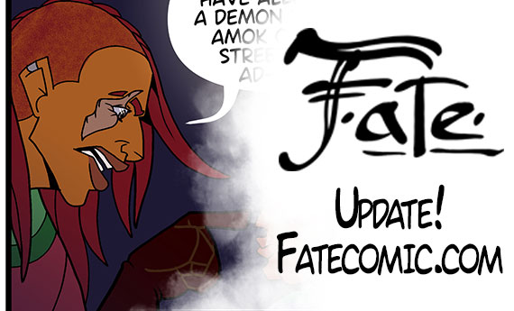 Hey! Fate has updated! 
#webcomics #spiderforest