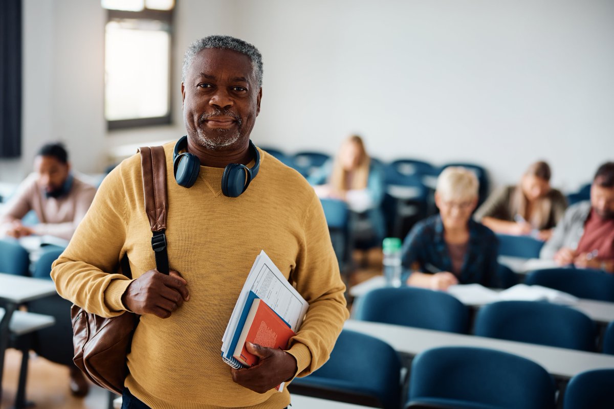 Receiving a diploma doesn’t have to mean the end of education. Engaging in lifelong learning has many benefits for older adults, including enhancing cognitive function, improving quality of life and encouraging self-growth: bit.ly/3vVRk6O