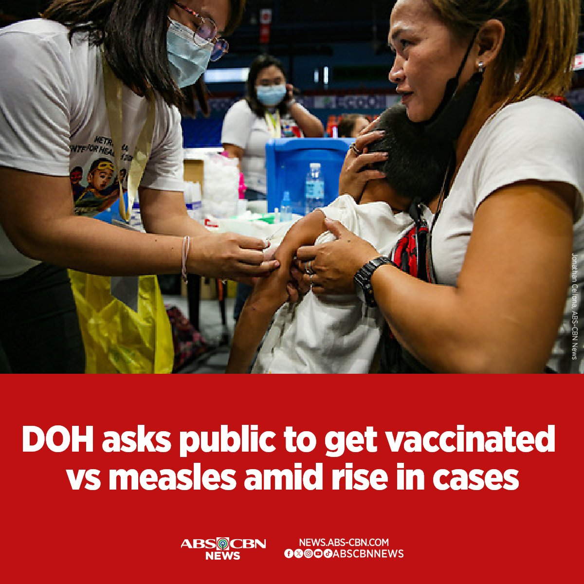 With measles cases surging in the country, the DOH urges the public to protect themselves through vaccination which is the best way to prevent the illness.

READ: news.abs-cbn.com/news/2024/4/18…