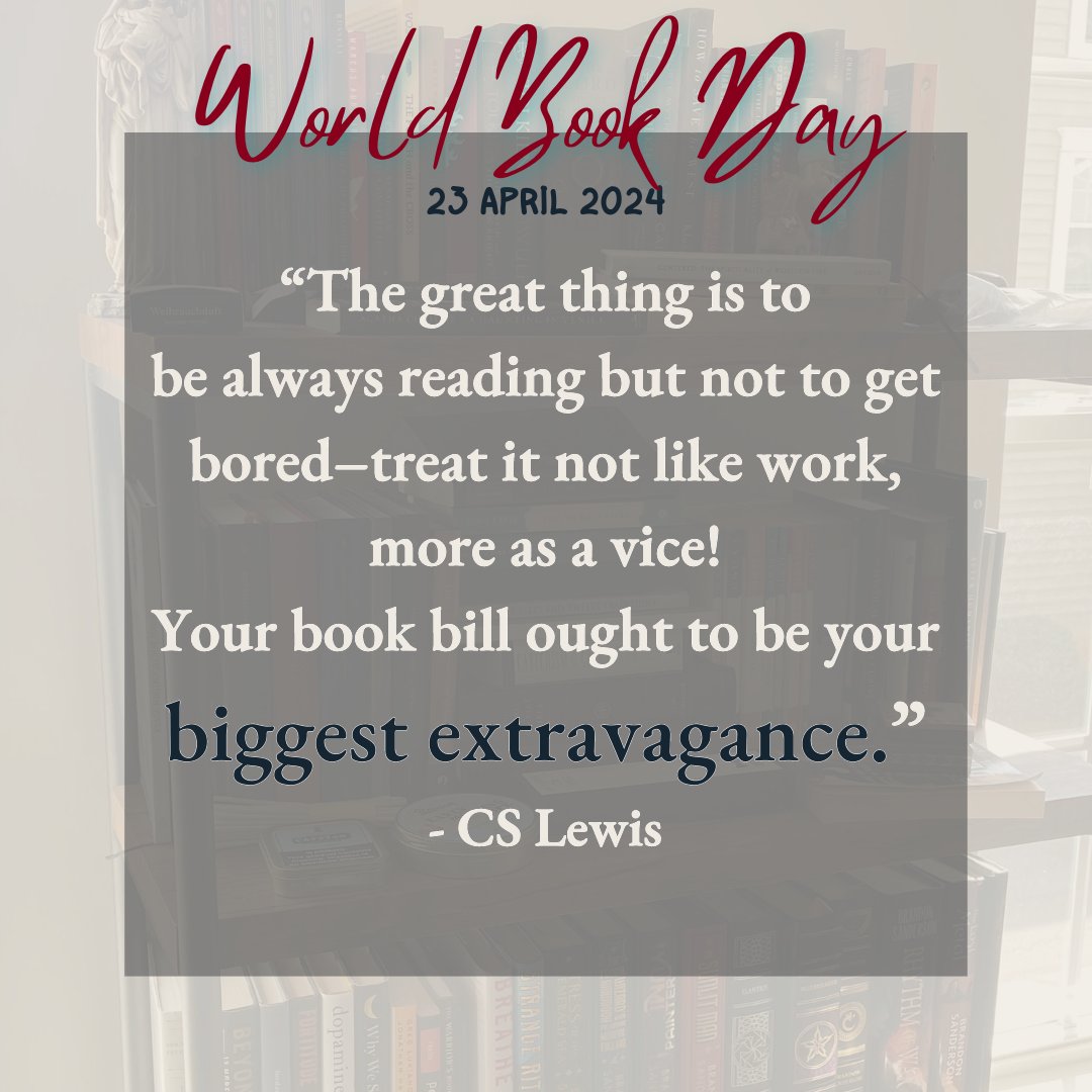 Happy World Book Day! Tell us what you're reading - what's on your TBR list - what's a favorite book of yours? We want to know! Tell us in the comments.  #worldbookday #worldbookday2024 #writers #readers #writingcommunity