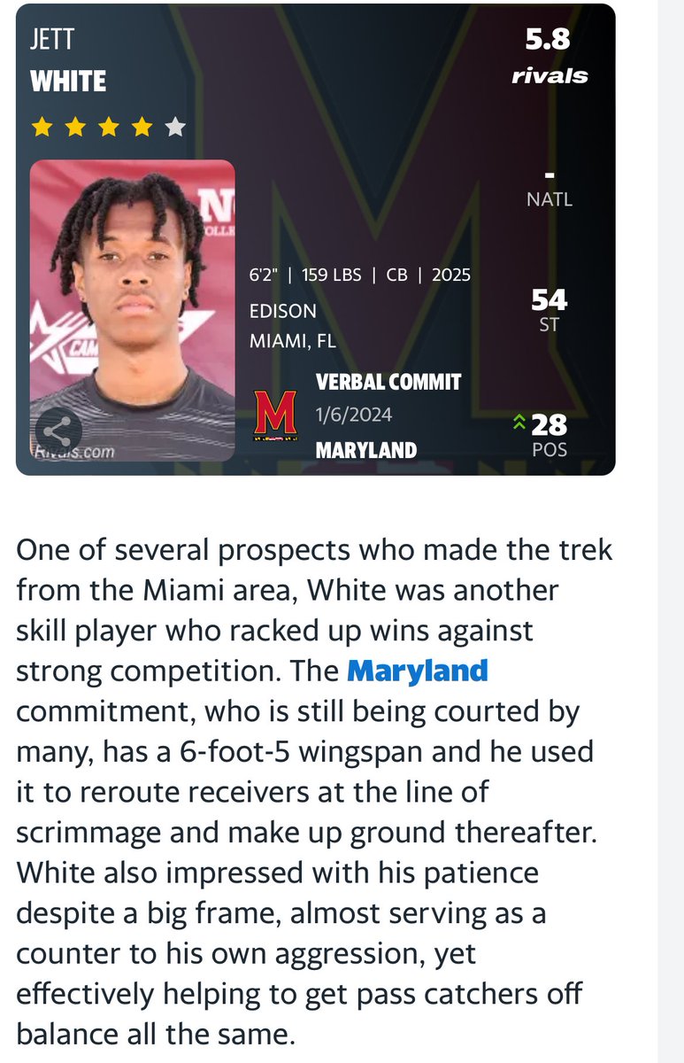 Thanks 🙏🏽 to @RivalsCamp for putting on an amazing event once again allowing recruits to compete this past weekend in ATL i really appreciated the opportunity to show my abilities and get better @JohnGarcia_Jr thanks 🙏🏽 for the ✍🏽 kind words blessed 😇 @unclelukereal1…