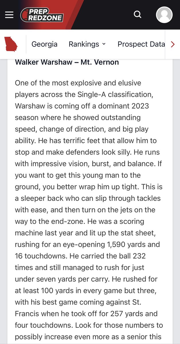 WalkerWarshaw's tweet photo. Thank you so much @MattDeBary for writing this article about me and my junior season!

@CoachWild15 @TEwracademy @bsa28_ @CoachDaniels06 @coacherrinjoe https://t.co/7hpgMFOGeG