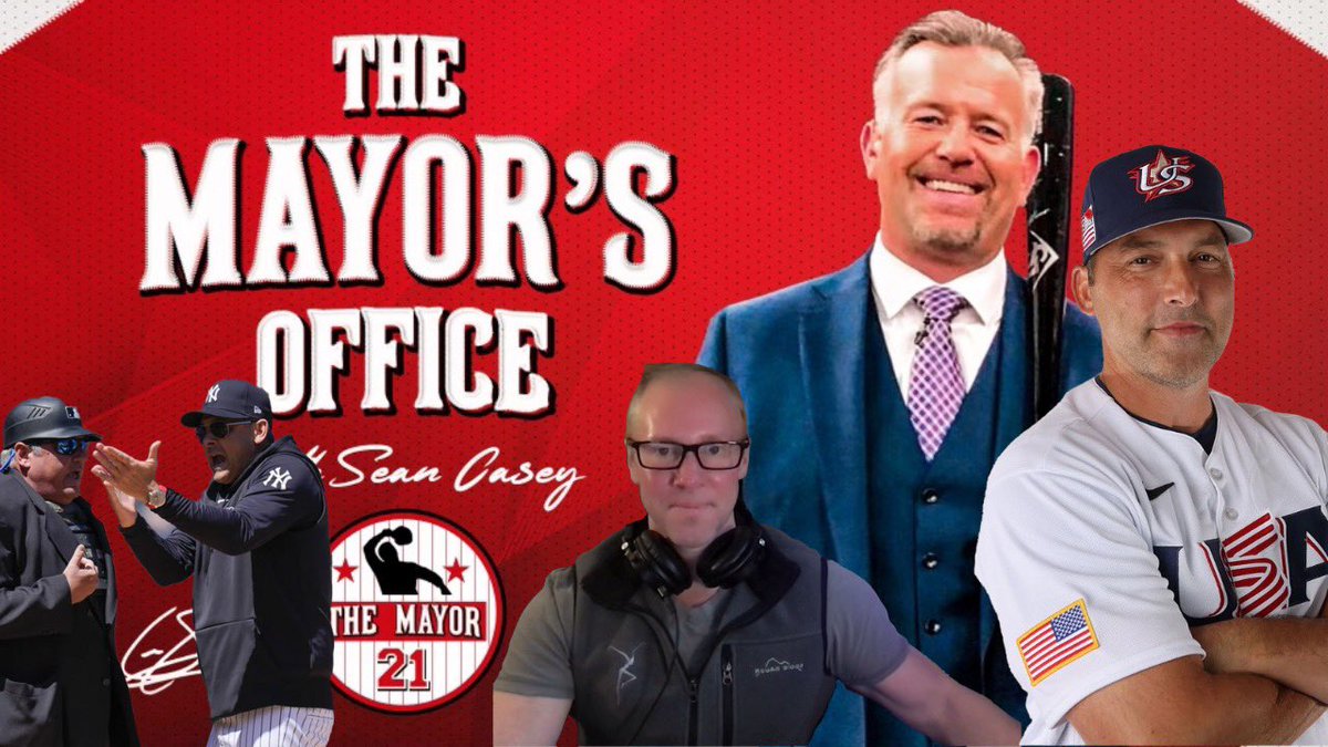 Today’s #MayorsOffice Rundown w/our boy, Mark DeRosa: - Aaron Boone’s Ejection - The A’s Amazing Trade Piece - An Insane Chipper Jones Story - A MORE insane Trea Turner Story @markdero7 @TheMayorsOffice Watch Below, Listen Anywhere! youtu.be/Vk1M1h0EcXg?si…