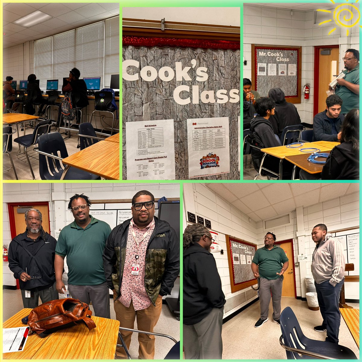 DonaldEducator's tweet photo. @AvalosPTECH is elated for our #RookieSpecialtyCiscoNetworkTeacher #SeanEdwards ~ Exceptional Observation of #MrCook at MacArthur! @AldineISD @AldineDLS @AldineCTE @StephenHeady @AISD7_12Science @drgoffney @terridosborne @AldineSTEM @MarcieStrahan @SELCulture_AISD @DiakaMelendez https://t.co/ueyrEyEsig