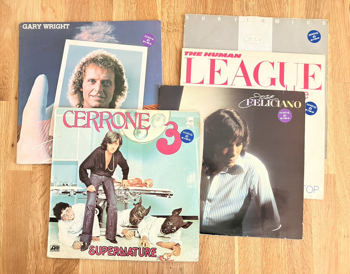#NowPlaying Cerrone: supernature 80p well spent! (Part of 5 records for £4) youtu.be/eHWKJdB5fU8?si…