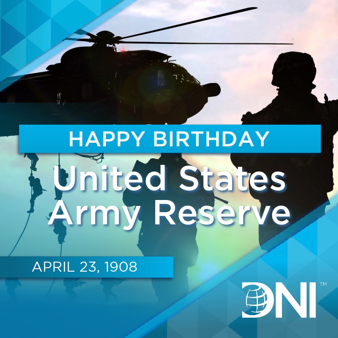 Happy birthday to the United States Army Reserve! #HappyBirthday #ArmyReserve