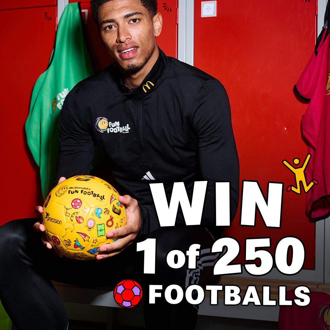 There’s still time to enter our competition to WIN 1 of 250 Fun Footballs for your footie-obsessed little one ⚽ You have till 23:59pm on Friday the 26th to enter here 👉 bit.ly/44bRune T&/Cs apply.