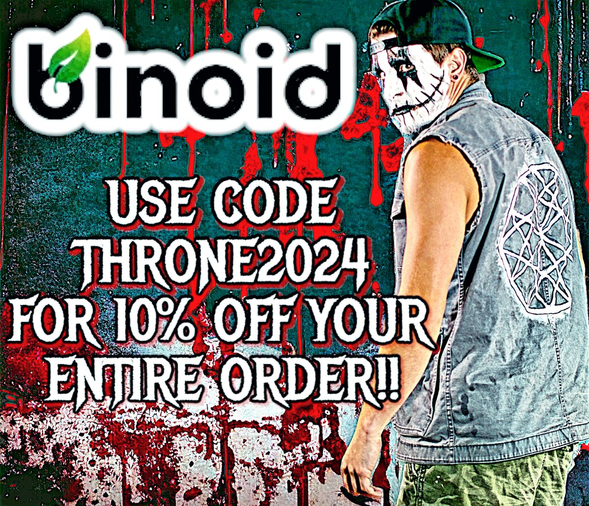 shop.binoidcbd.com/?ref=31VFx8-kw… 

Click the link and use my promo code to get 10% off ypur entire order

Dont forget to follow them on all social medias You definitely wont be disappointed!!

@shopbinoid 

#vaping #binoid #discount #thelunatic #prowrestling #hemp #like #share #follow