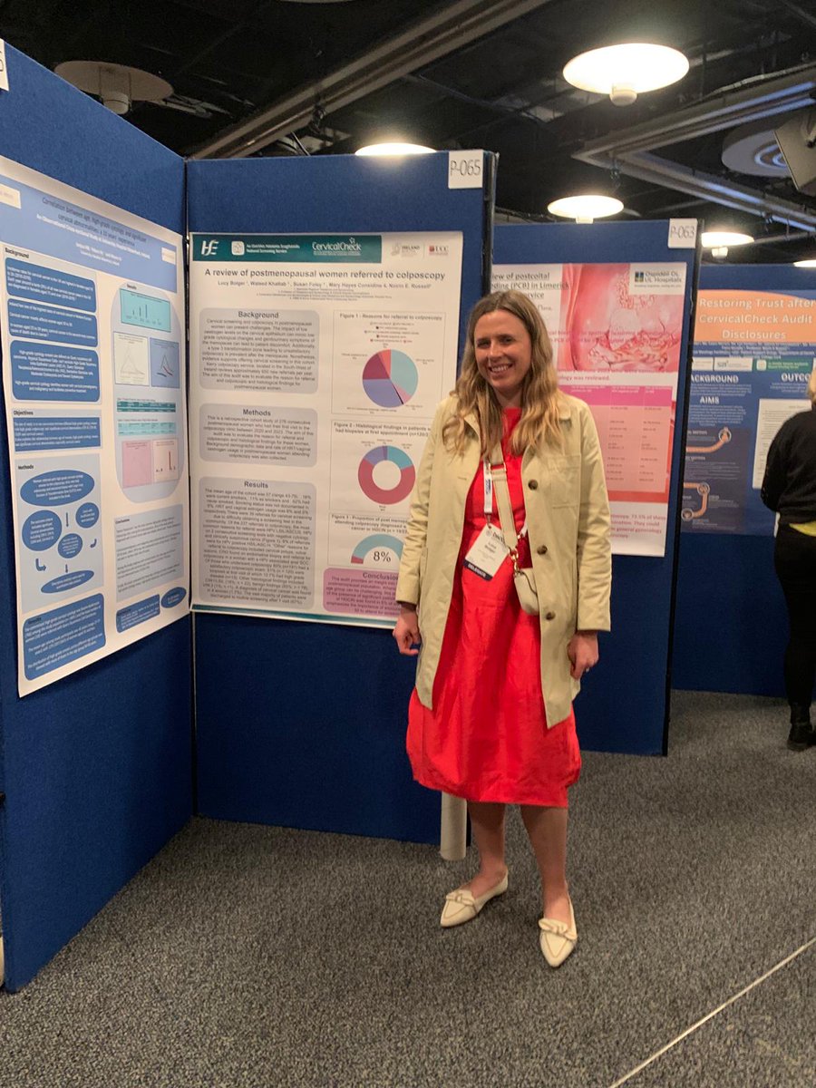Professor Nóirín Russell (@russellnoirin) on Twitter photo Congrats to Dr Lucy Bolger presenting data from women over 50 attending <a href="/hospital_kerry/">University Hospital Kerry</a> colposcopy. 8% of cohort had high grade CIN or worse. Important to enable our women over 50 to attend screening and follow up. #BSCCP2024 <a href="/NSShse/">National Screening Service</a> Congrats to Dr Lucy Bolger presenting data from women over 50 attending <a href="/hospital_kerry/">University Hospital Kerry</a> colposcopy. 8% of cohort had high grade CIN or worse. Important to enable our women over 50 to attend screening and follow up. #BSCCP2024 <a href="/NSShse/">National Screening Service</a>