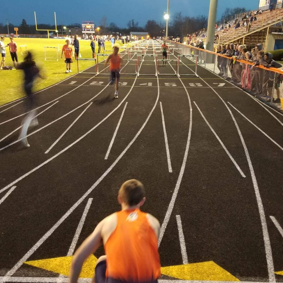 PONTIAC RELAYS BOYS TODAY @
4 FIELD EVENTS &amp; 5 30 RUNNING
ALSO SENIOR NIGHT
Aidan Lee , Fernando Daily , Jy'den Sylvester , Amare Curtiss &amp; LOUIS MORA
ALWAYS LOOKING FOR HELP!