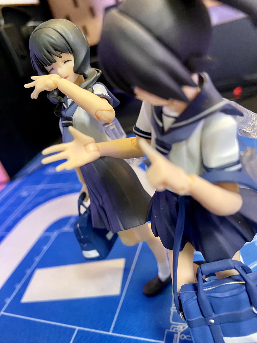 #ブラックロックシューター #小鳥遊ヨミ #TakanashiYomi #黒衣マト #KuroiMato #BRS #BlackRockShooter #figmafigure #goodsmilecompany