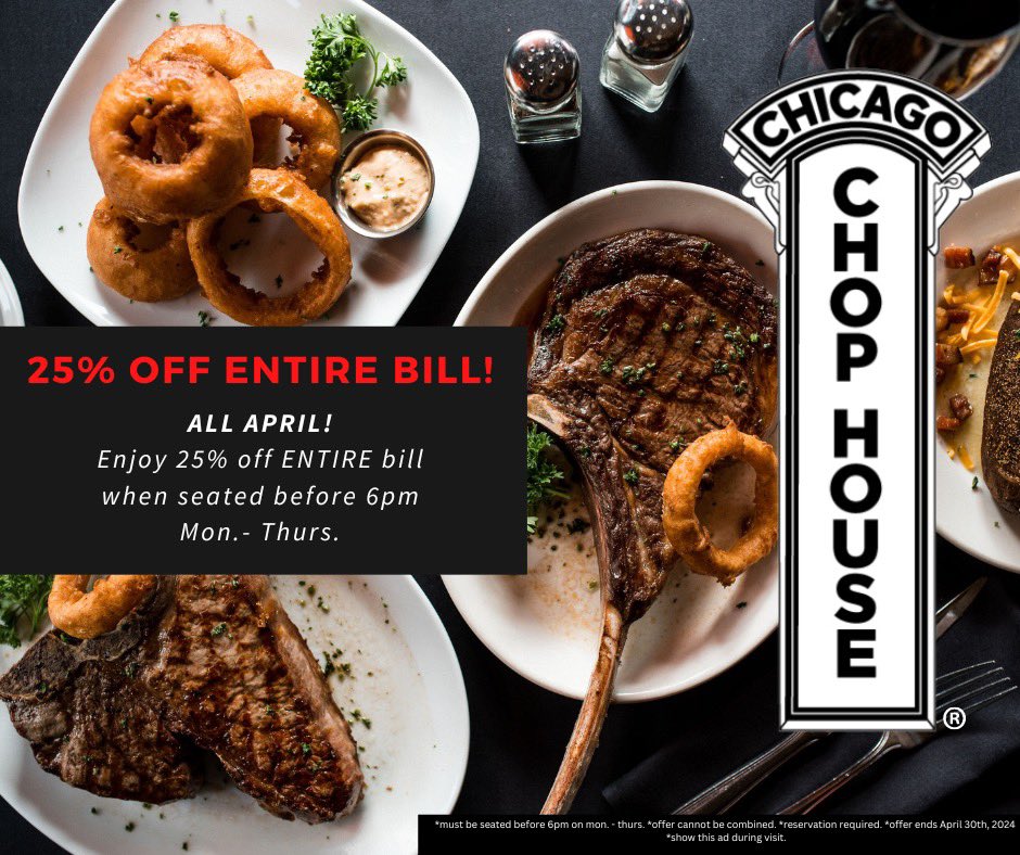 Chicago Chop House tweet media