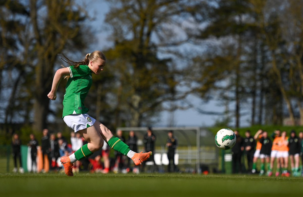 A good run out for our #IRLWU16’s today against Denmark 💪 #COYGIG