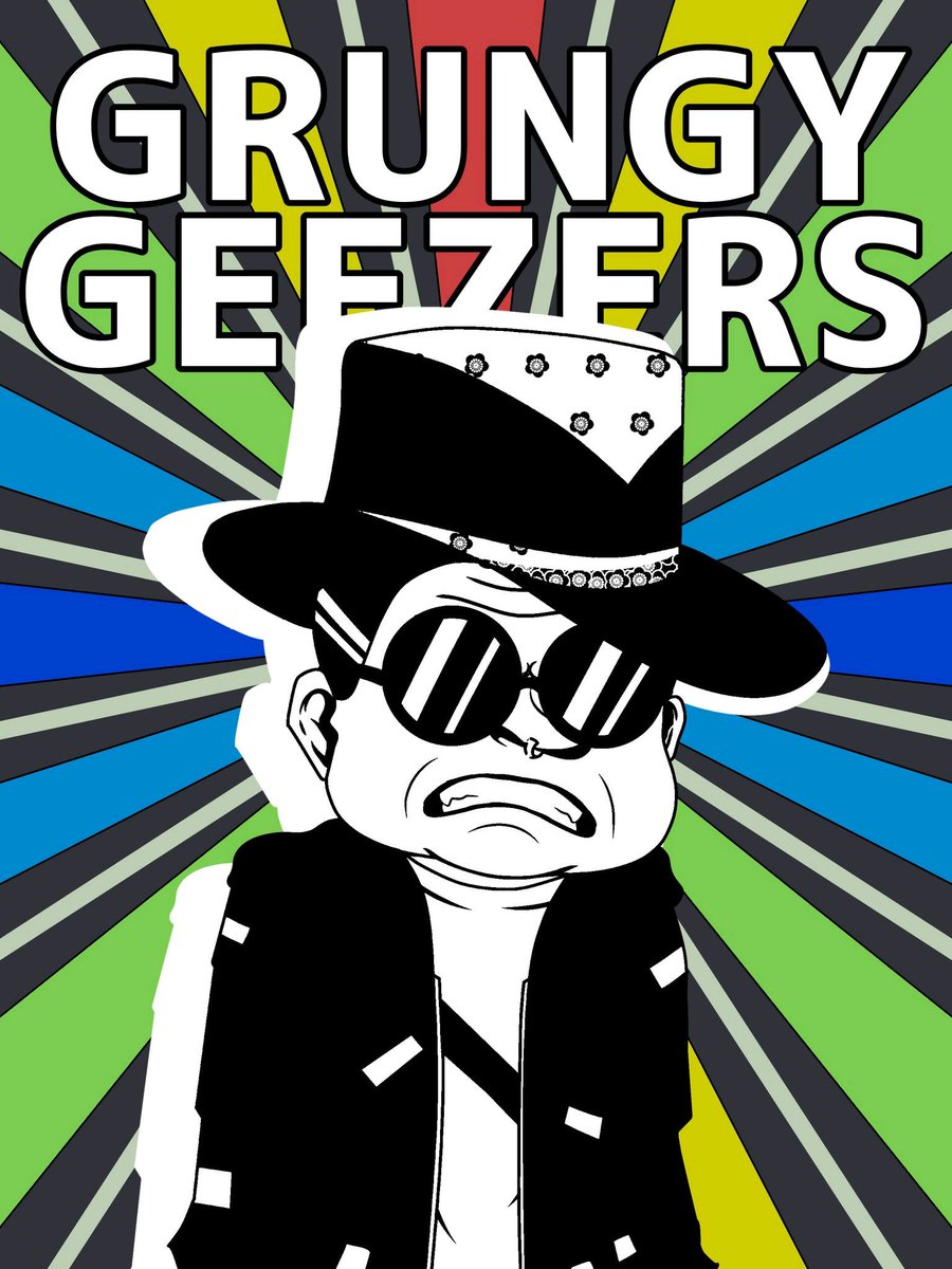 JasonMugg's tweet photo. 🚨 The Geezers Are Here!! 🚨 Join us on Thursday, April 25th at Noon for the exciting NFT launch on https://t.co/n0GZXjCPPi 🎶🎨 Don't miss out on original art, perks, and freebies! #nftlaunch #musicnfts #originalart #perks #freebies 🚀🔥 https://t.co/q6Nd6vMw6R