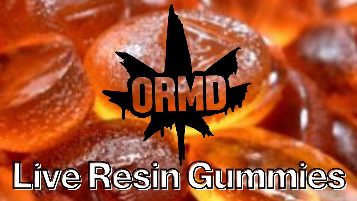 Live Resin Gummies from OR!
Packed with flavor and effects, you'll be sure to take these home with you.

Grab some ORMD Live Resin Gummies and brighten up your week! 😎  

#liveresin #gummies #THC #cannabis #ORMD