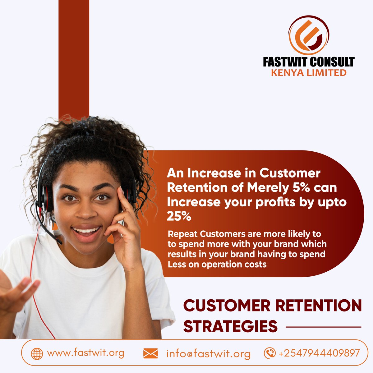 In addition to sending surveys, impromptu conversations can spark your creativity and motivate you to customize your offerings or develop new services.
fastwit.org
#customerrelationshipmanagement #CustomerService #customerfeedback