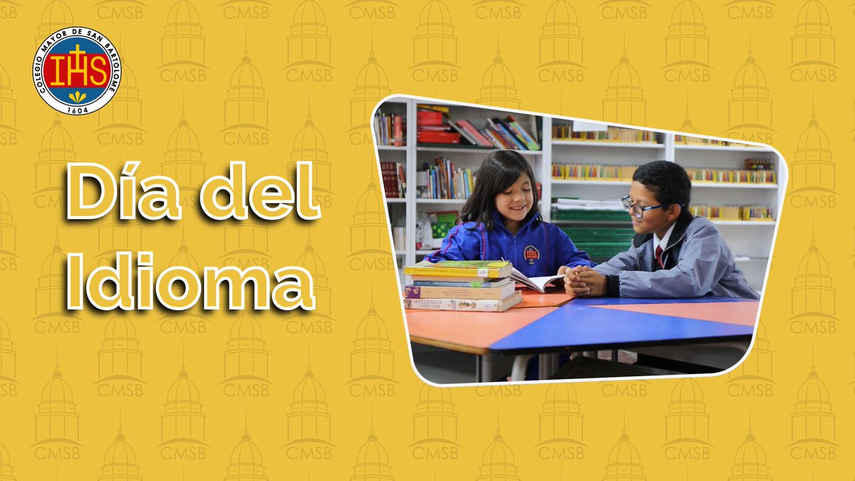 sanbartolomeedu's tweet photo. 📚#Video Día del Idioma 2024.
📎Mira el video aquí: https://t.co/eZFH1uibjy
#CMSB #420Años #TeQuieroMayor #AzulRojoAzul https://t.co/A52iM4swAZ