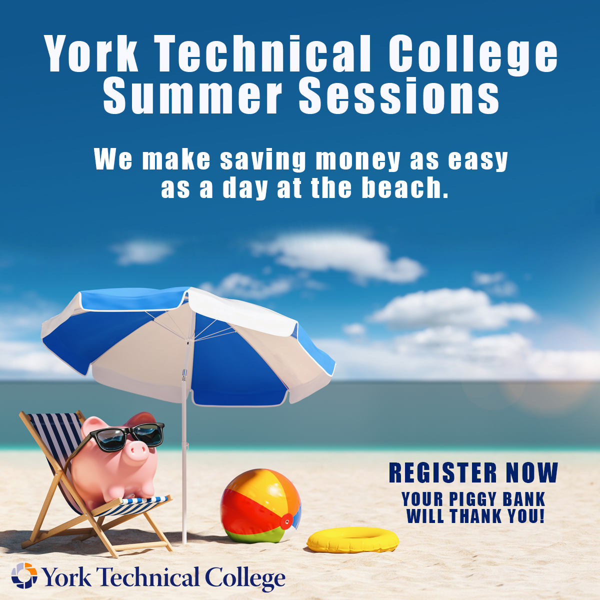 🚀 Don't miss out on leveling up this summer at York Technical College! Classes start May 20 & July 17. Whether you're aiming to boost your career or explore a new passion, we've got you covered. Enroll now and make this summer count! 🌟 Learn more at yorktech.edu/summer 📆🎓