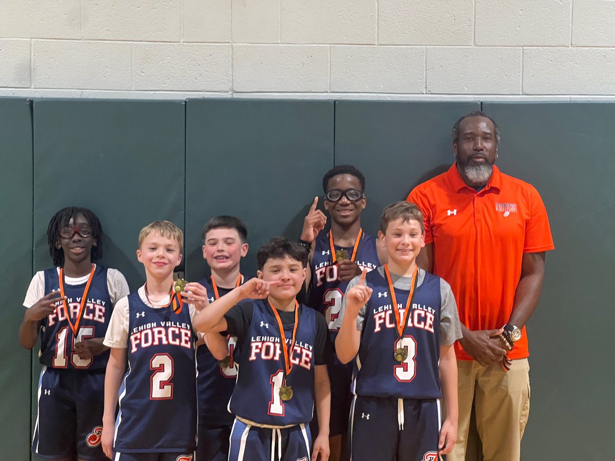 Lehigh Valley Force 5th grade took home a championship down in Perkasie this past weekend ! Keep working hard guys, the future is bright!