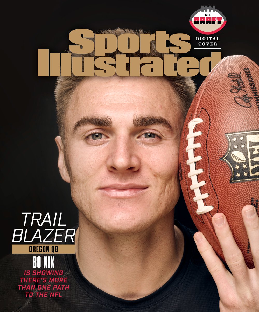 SInow's tweet photo. Five seasons. Four offensive coordinators. 61 games. 1,936 passing attempts. One broken ankle. One public benching.

Bo Nix’s college experience was a lesson in humility and grit: https://t.co/k5SMUSDef0 https://t.co/7feDF4o4oc