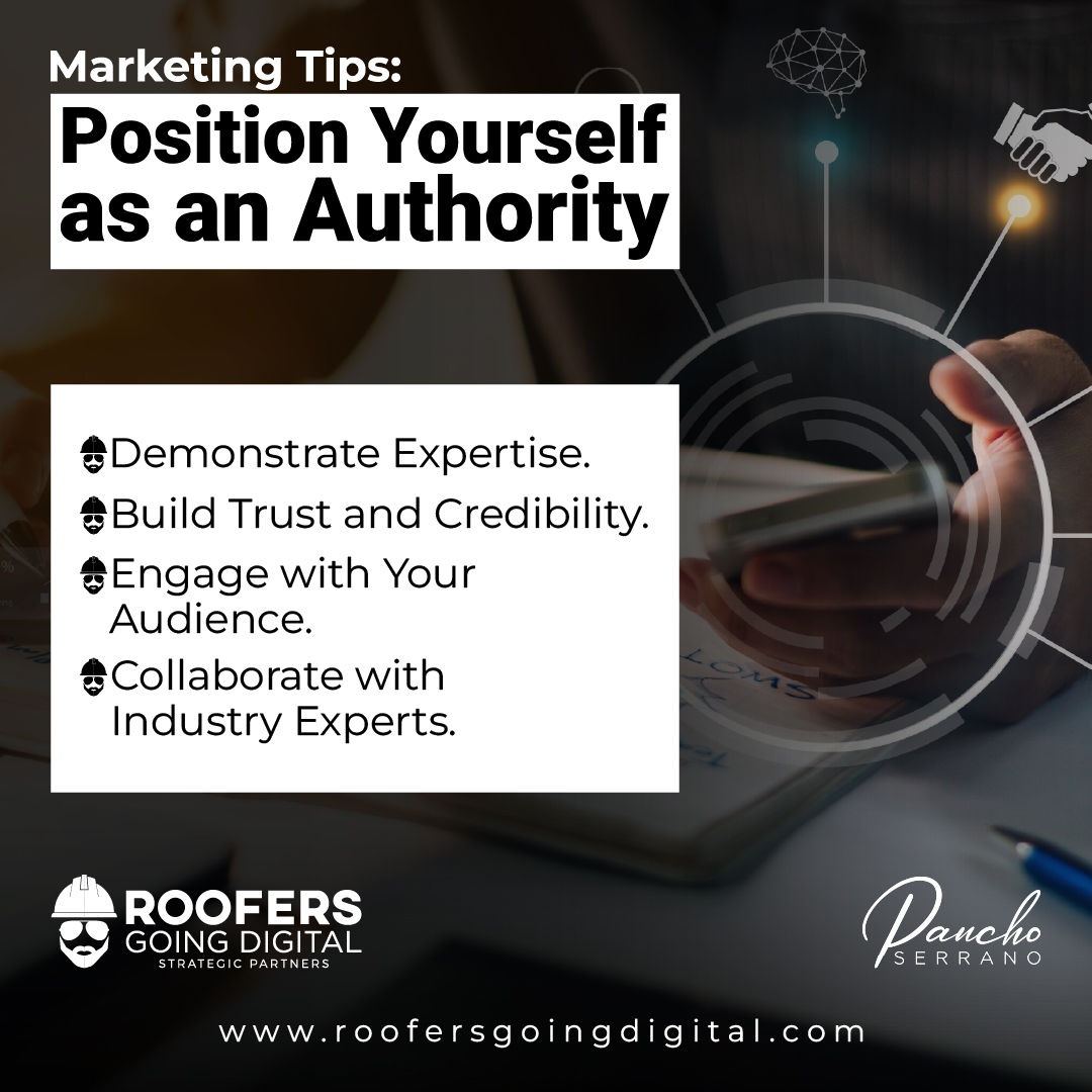 Position Yourself as an Authority! Sharing educational content is a powerful strategy for commercial roofers to establish authority, educate their audience, and build trust. Visit hubs.ly/Q02tPzL70 #RoofersGoingDigital #DigitalMarketing #RoofingMarketing #LeadGeneration