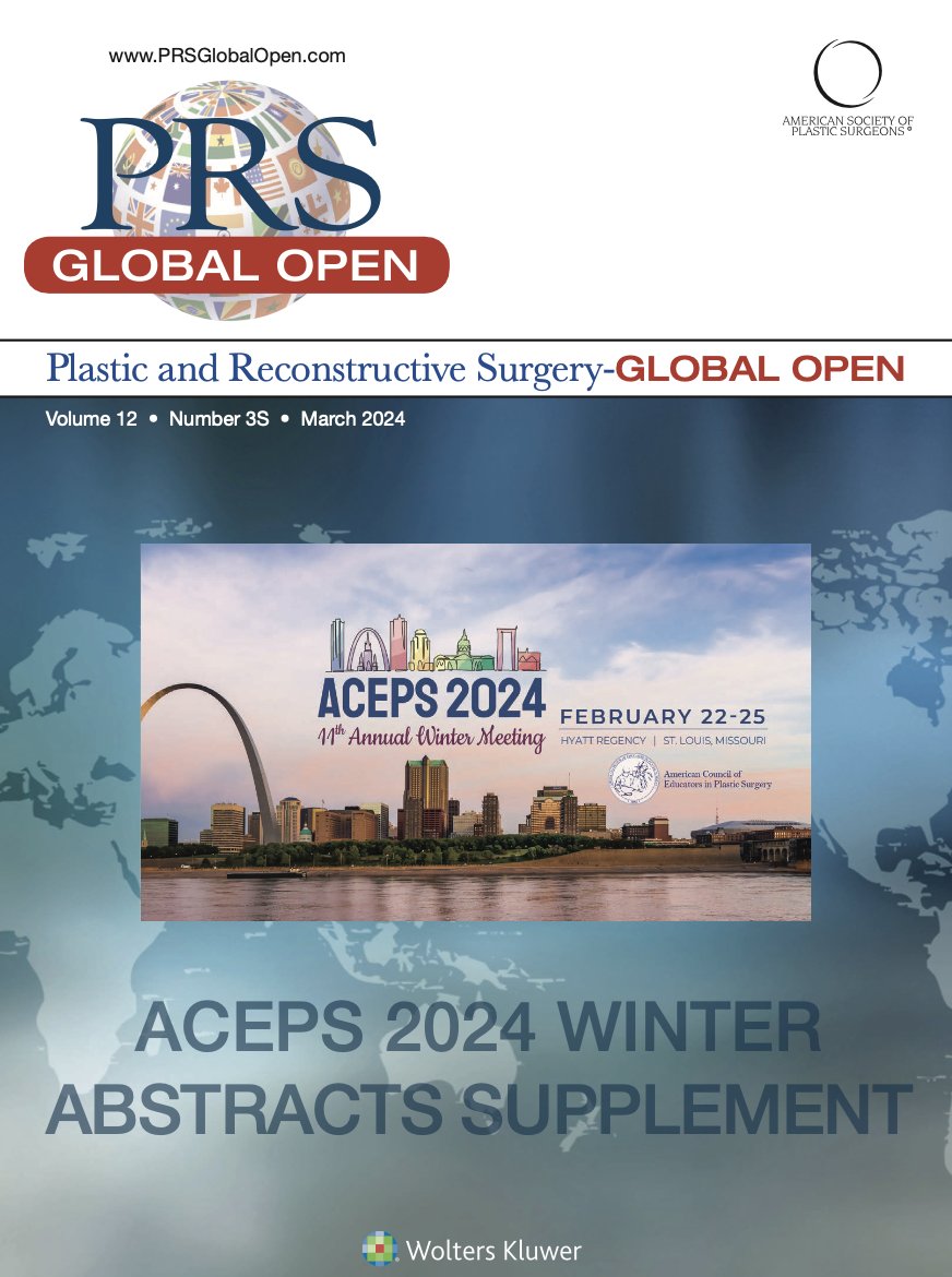 Read the 2024 American Council of Educators in Plastic Surgery @ACEPSedu (ACEPS) Supplement, which features cutting edge Abstracts from the group's 11th annual meeting, which was held in St. Louis, Missouri in February of this year: bit.ly/ACEPS2024