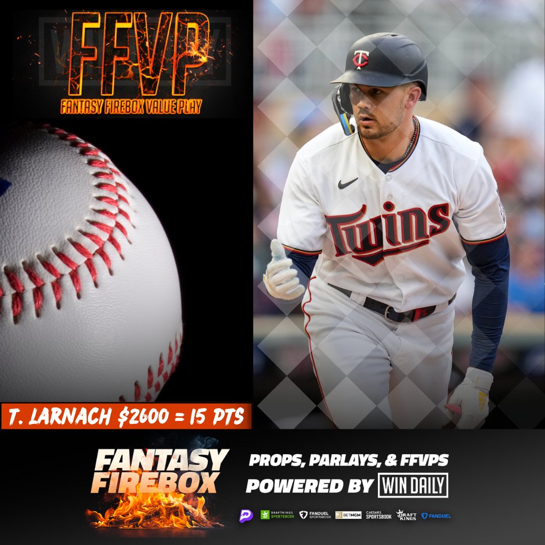 Big #Value last night on the Fantasy Firebox. The FFVP can win you your #DFS matchup! #mlbpicks #mlbdfs #dfsmlb #dfscommunity  ****New Episodes Daily: youtube.com/playlist?list=…