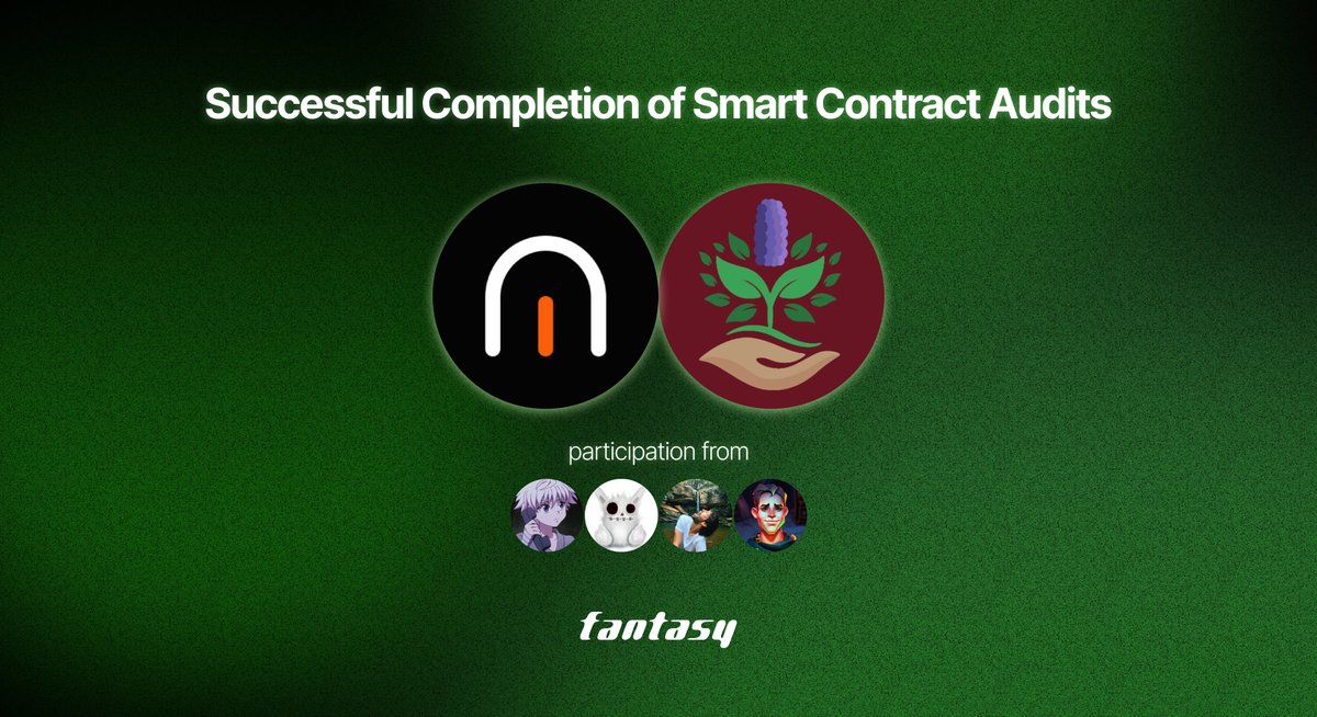 fantasy_top_'s tweet photo. Security is paramount to us 🛡️

Fantasy is not just a game; it's designed to be a platform that allows creators to monetize their content and connect with their communities in new ways.

We are pleased to announce that we have successfully completed two formal audits by @cantinaxyz and @HyacinthAudits, with contributions from @deadrosesxyz @_RustyRabbit @jonataspvt and @0xWeisss.

The audit reports are available in this thread 🧵