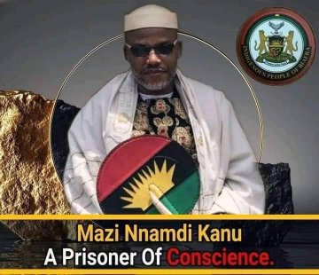 WHAT IS #MaziNnamdiKanu  @MaziNnamdiKanu CRIME?
HE WAS ONLY AGITATING FOR FREEDOM OF #Biafra
#FreeMaziNnamdiKanuNow 
@dss_nigeria is killing #MNK gradually.
@Amaka_Ekwo @elonmusk  @CNN @bbc @Europarl_EN @AJEnglish @UNHumanRights @BBCBreaking  @POTUS @NGRSenate @AJEnglish
@amnesty