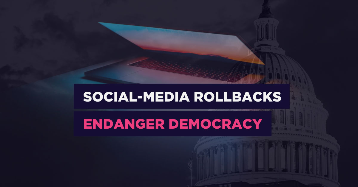 Today, @freepress is hosting a press briefing to hear from leaders of the diverse, global coalition of more than 200 groups that are calling on 12 of the largest tech platforms to meet a set of demands necessary to better safeguard the integrity of elections worldwide. A 🧵...