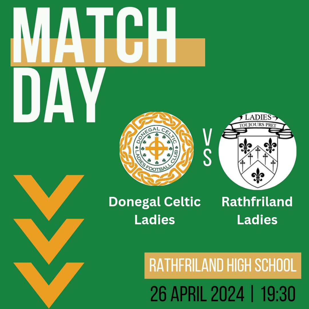 Come support the ladies on their first match of the season this Friday, away to Rathfriland MON THE WEE HOOPS ☘️☘️☘️
