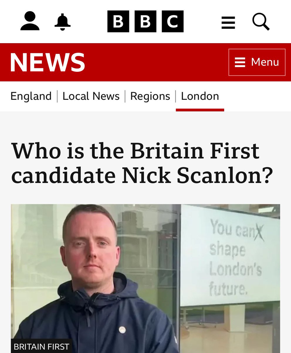 Who is the Britain First candidate Nick Scanlon? bbc.co.uk/news/articles/…