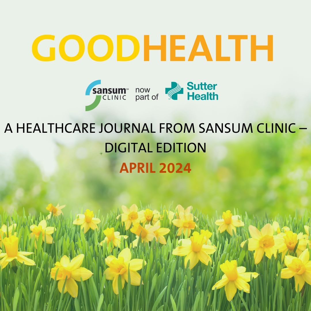 Spring is here 🌷 Our April Good Health digital newsletter is blooming with stories important to your best care and wellness. Check out the latest issue. mailchi.mp/sansumclinic/g… #ForYourGoodHealth #SansumClinic #RidleyTreeCC #SutterHealth #healthcare