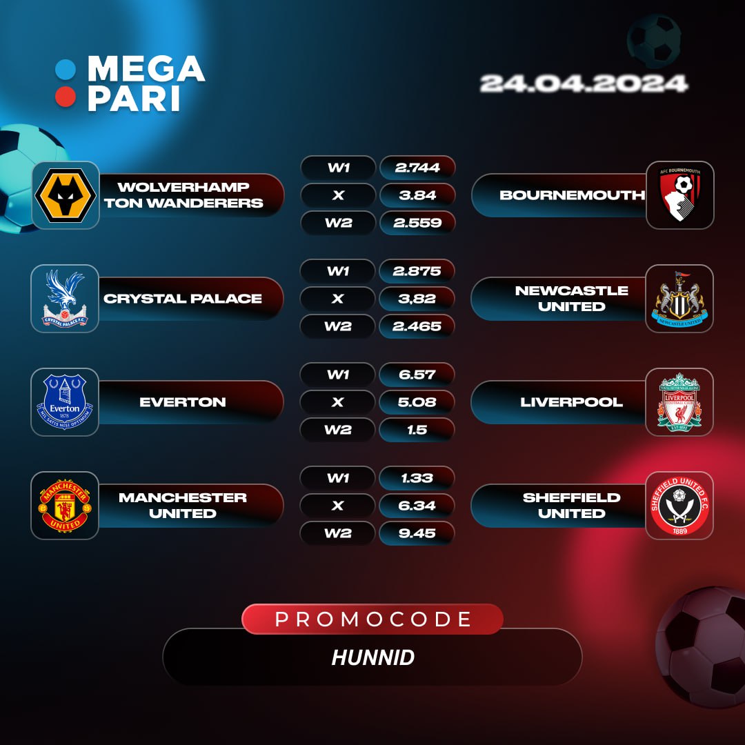 Good evening   get the best when you place your stake today at megapari with boosted odds tomorrow's match live using my link below, what’s your prediction on tomorrow's match?
3388919.megarab.xyz
Promocode: HUNNID