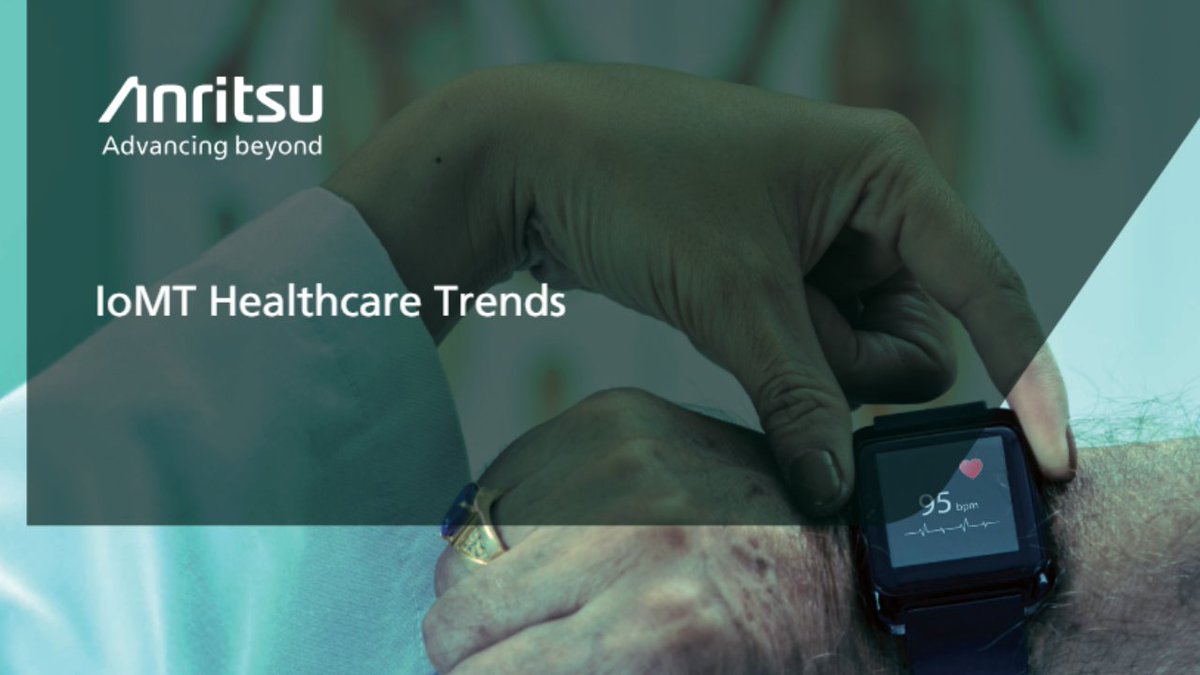 Internet of Medical Things (#IoMT) is stimulating #healthcare and #medical industries worldwide. 

Read #Anritsu's white paper to learn about the growing IoMT market, as well as the challenges in deploying these services: bit.ly/3xQ8fbH

#IoT #SmartHealthcare