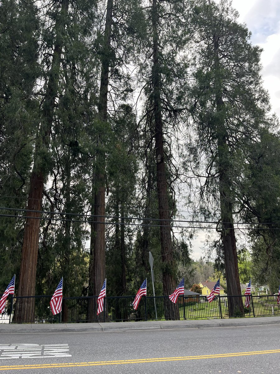 The last USS Arizona survivor, Lou Conter, arrives at St. Patrick Catholic Church. The streets have been lined with flags. A fitting goodbye to an exceptional man.