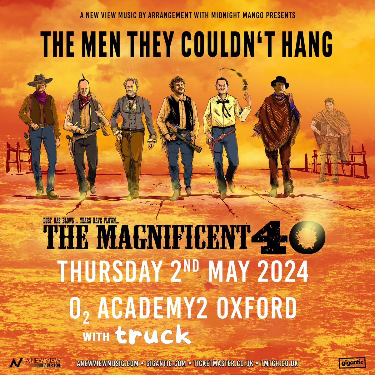🚨 OXFORD 🚨 We're very excited to be heading to the @O2AcademyOxford (room 2) next week to support Folk Punk legends @TMTCHmusic 🤠 ⚡️ Head to linktr.ee/trucktheband to grab some cheap tickets now! 🎟
