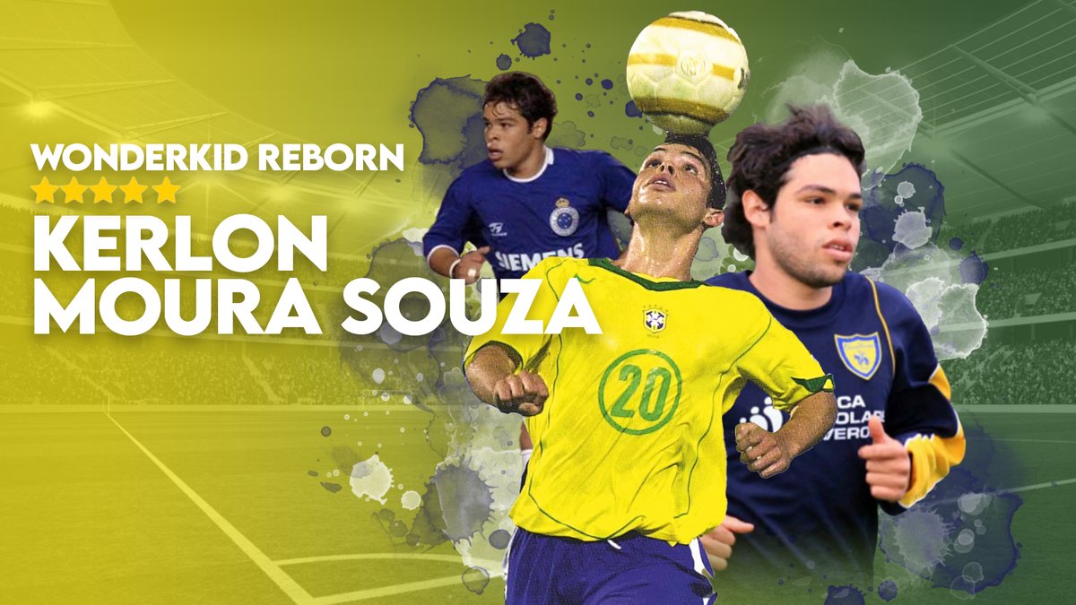 KorkyBlues's tweet photo. 🚨 NEW VIDEO | WONDERKID REBORN 🚨

We take Kerlon "Foquinha" from #FM05 and rebuild him in #FM24 to see how his career progresses, compared to that of his real-life career.

https://t.co/CtdI4tWc6A https://t.co/BhySSSNyFt